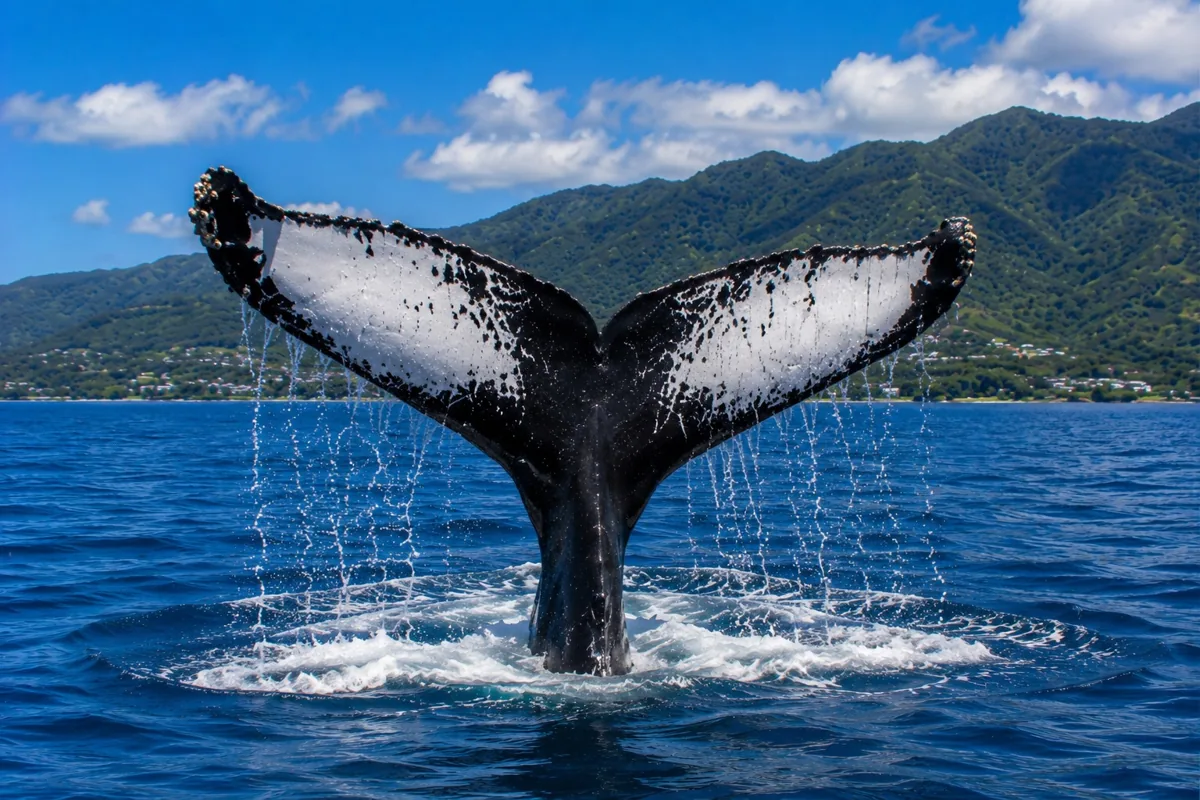 Observation des baleines à Samaná et île Bacardi